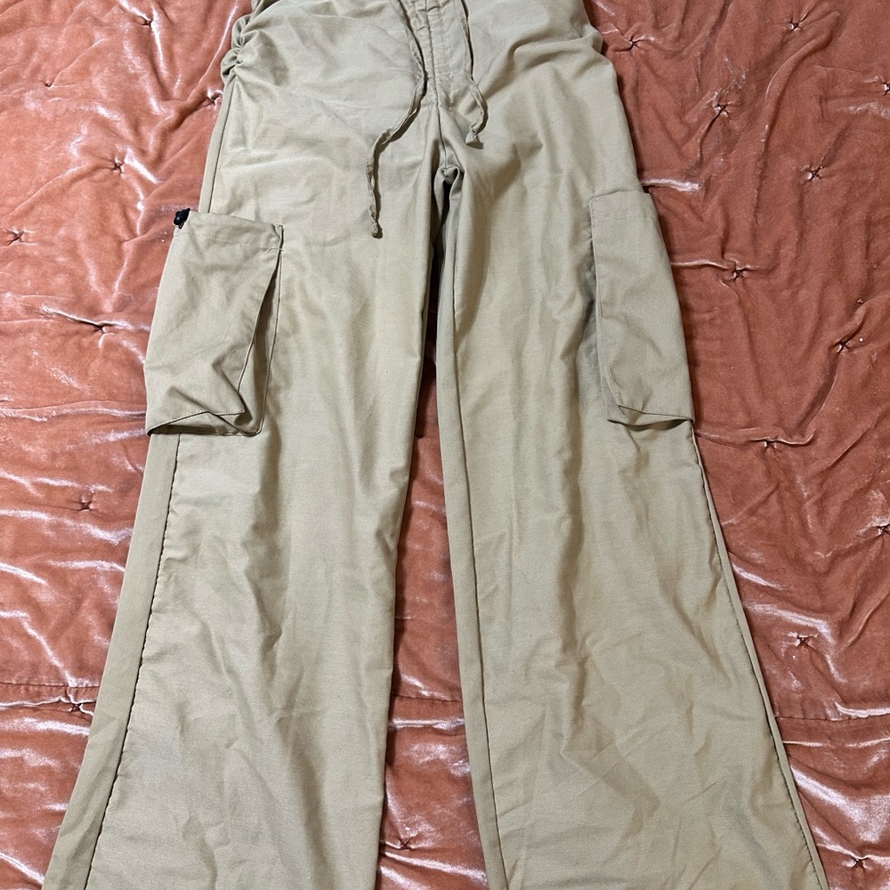 Tan Cargo Pants